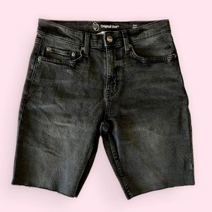 Original Use Jean Shorts (Black Denim)